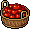 Bazaar mand met fruit